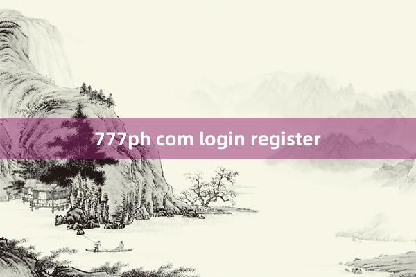 777ph com login register